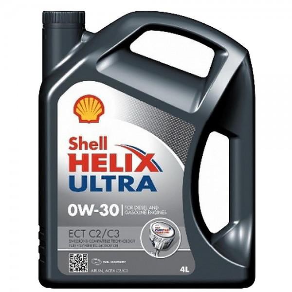 Масло моторное Shell Helix Ultra ECT C2/C3 0W-30 4 л (550046306)