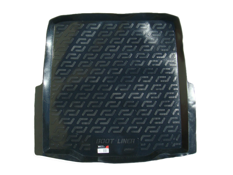 Коврик в багажник Skoda Superb '2008-2015 (седан) L.Locker (черный, пластиковый)