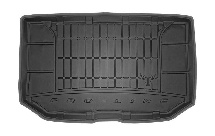 Коврик в багажник Ford Fiesta '2017-> (верхняя полка) Frogum (черный, резиновый)