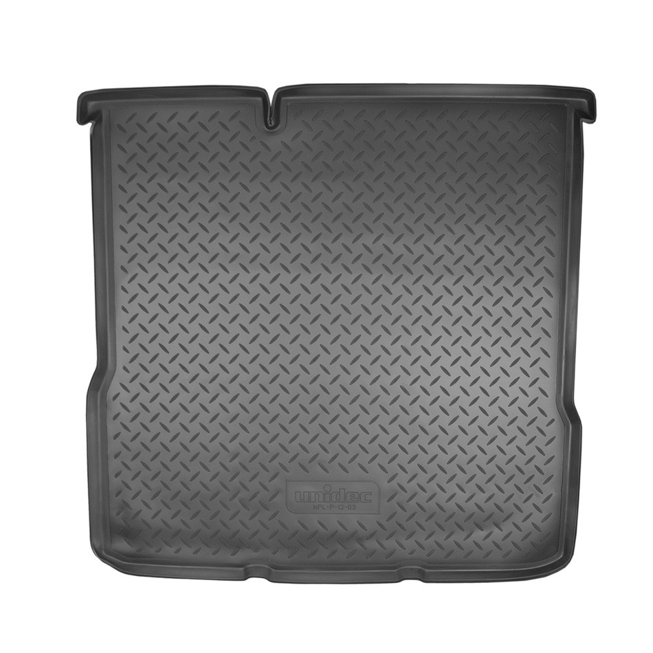 Коврик в багажник Chevrolet Aveo '2011-> (седан) Norplast (черный, пластиковый)