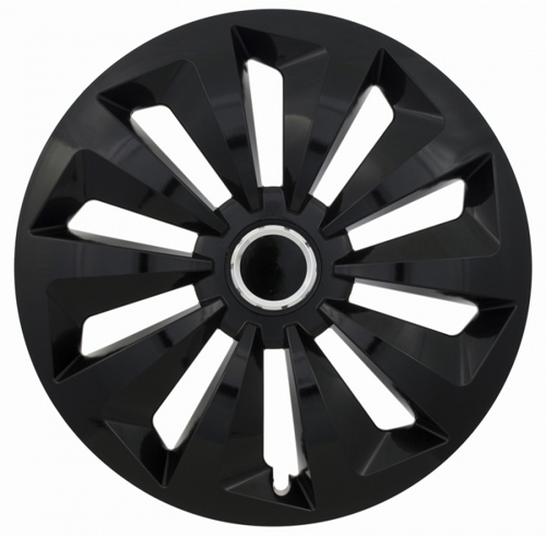 Колпаки на колеса (комплект 4 шт., модель Fox Ring Black, размер 13 дюймов) Jestic