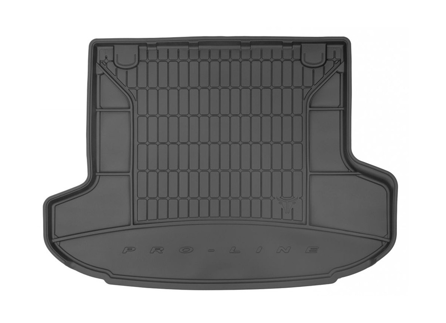 Коврик в багажник KIA Cee'd '2007-2012 (универсал) Frogum (черный, резиновый)