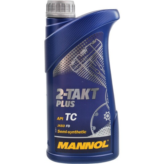 Масло моторное Mannol 2Takt Plus TC 1 л (MN7204-1)