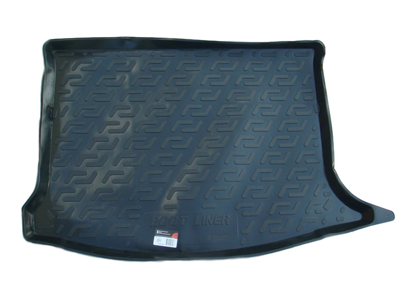 Коврик в багажник Renault Sandero Stepway '2009-2013 (хетчбек) L.Locker (черный, пластиковый)