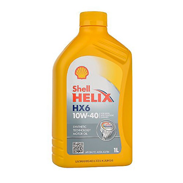 Масло моторное Shell Helix HX6 10W-40 1 л