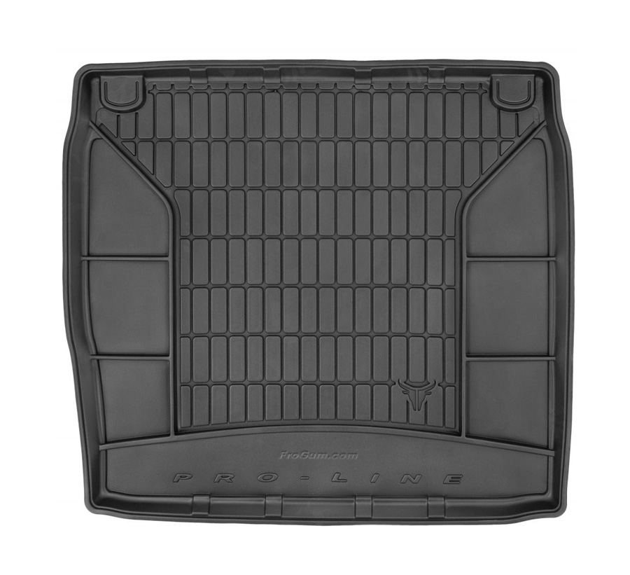Коврик в багажник Citroen C5 '2008-> (седан, без боковых ниш) Frogum (черный, резиновый)
