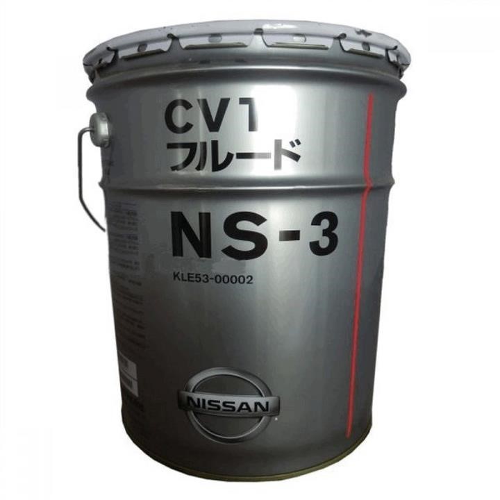 Масло трансмиссионное Nissan CVT Fluid NS-3 20 л (KLE5300002)