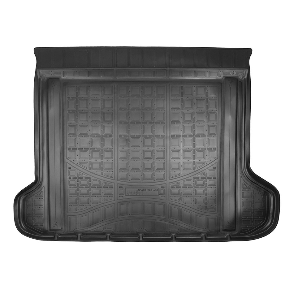 Коврик в багажник Lexus GX '2009-> (5-ти местный) Norplast (черный, пластиковый)