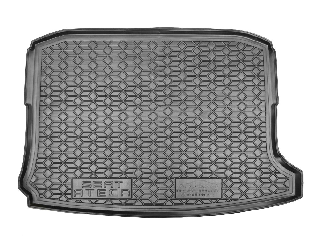 Коврик в багажник Seat Ateca '2016-> (2WD) Avto-Gumm (черный, пластиковый)