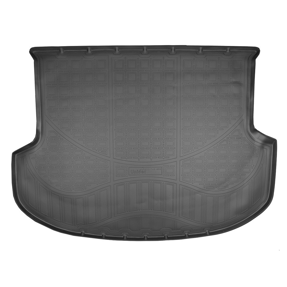 Коврик в багажник KIA Sorento '2012-2015 (5-ти местный) Norplast (черный, полиуретановый)