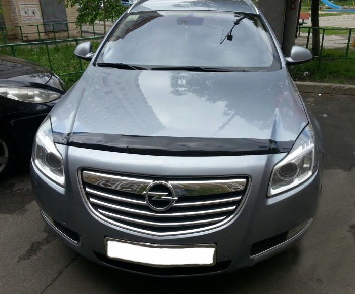 Дефлектор капота Opel Insignia '2008-2017 (без логотипа) Sim