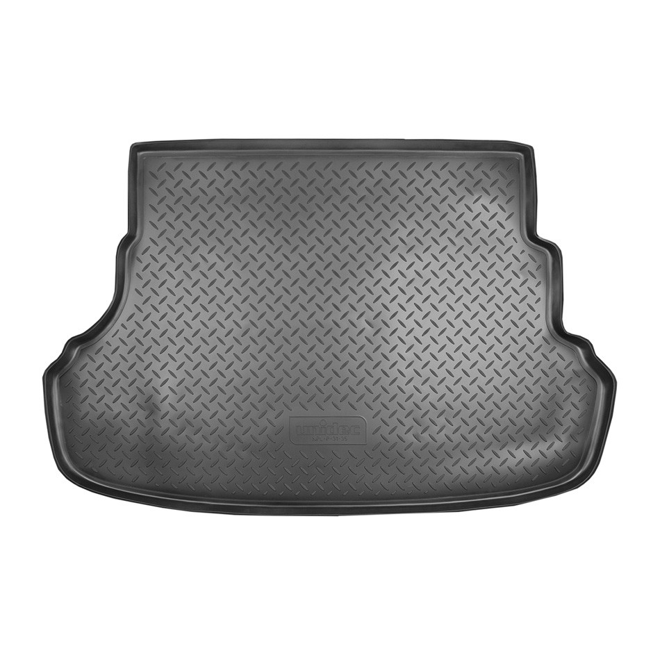 Коврик в багажник Hyundai Accent '2010-2017 (седан, Base, Classic) Norplast (черный, пластиковый)