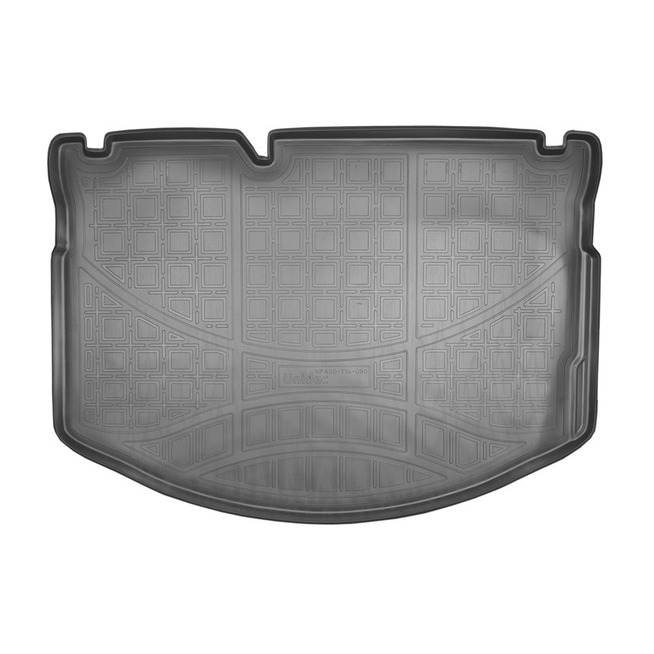 Коврик в багажник Citroen C3 '2009-2016 (хетчбек) Norplast (черный, полиуретановый)