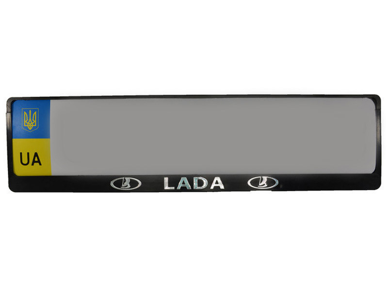 Рамка номера Lada (24-008) 2 шт Inauto