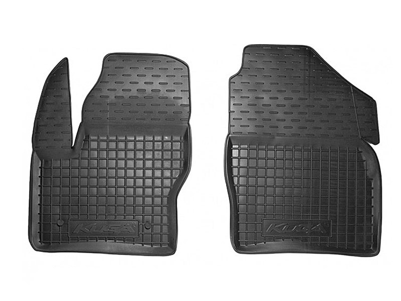 Коврики в салон Ford Kuga '2013-2019 (передние) Avto-Gumm (черные)