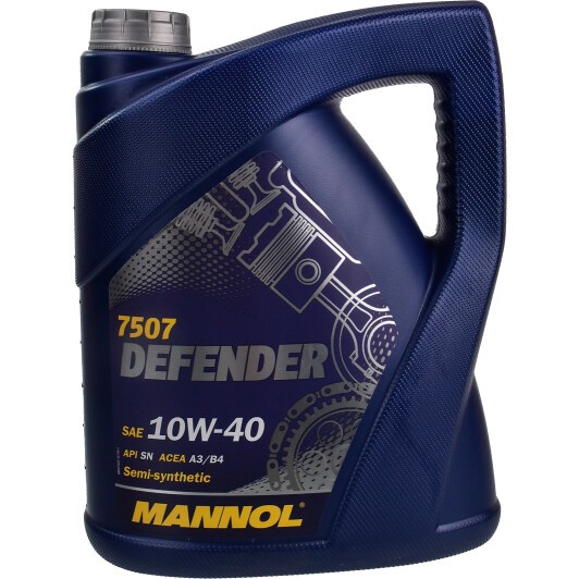 Масло моторное Mannol Defender 10W-40 SN 5 л (MN7507-5 )