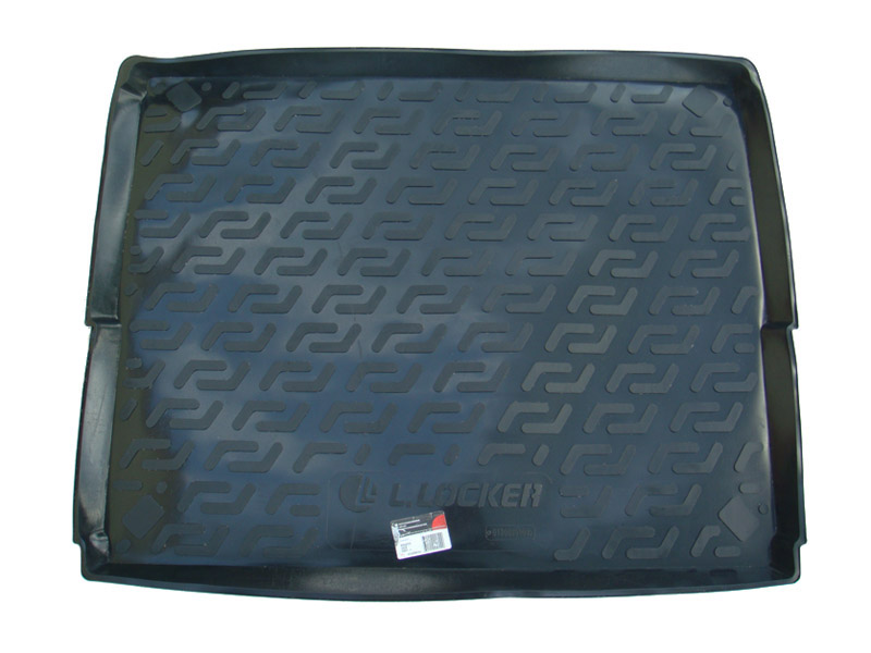 Коврик в багажник Peugeot 3008 '2009-2016 (нижний) L.Locker (черный, пластиковый)