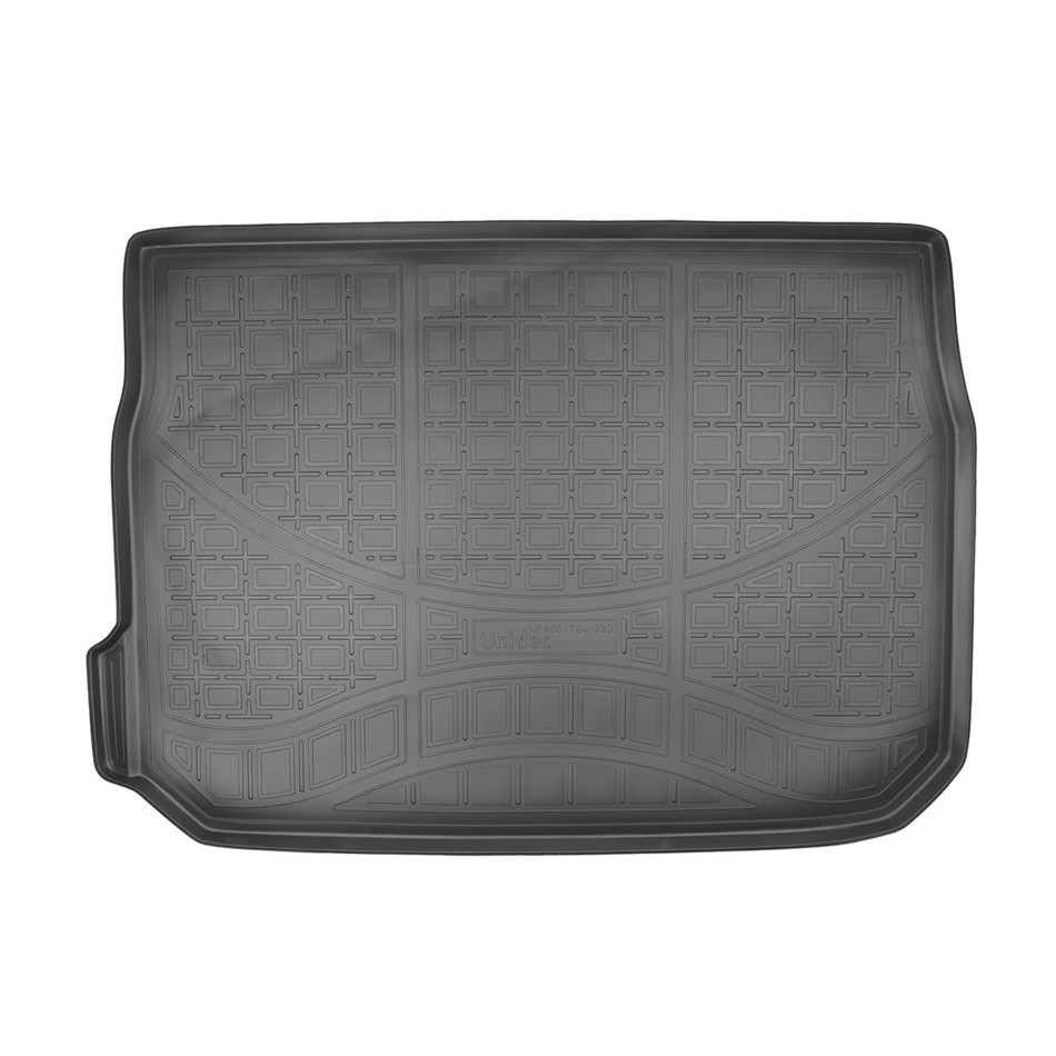 Коврик в багажник Peugeot 2008 '2013-2019 Norplast (черный, пластиковый)