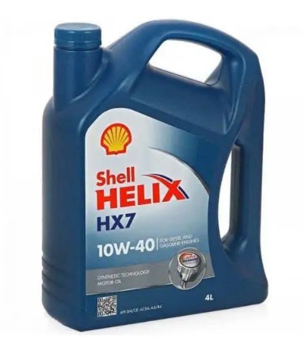 Масло моторное Shell Helix HX7 10W-40 4 л (600053831)