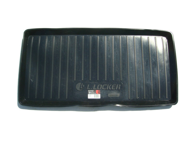 Коврик в багажник Daewoo Matiz (M100,M150) '1998-> (хетчбек) L.Locker (черный, пластиковый)