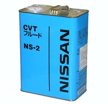 Масло трансмиссионное NISSAN CVT NS-2, 4 л, ориг.№ KLE52-00004