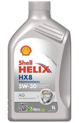 Масло моторное Shell Helix HX8 Professional AG 5W-30 1 л (550054287)