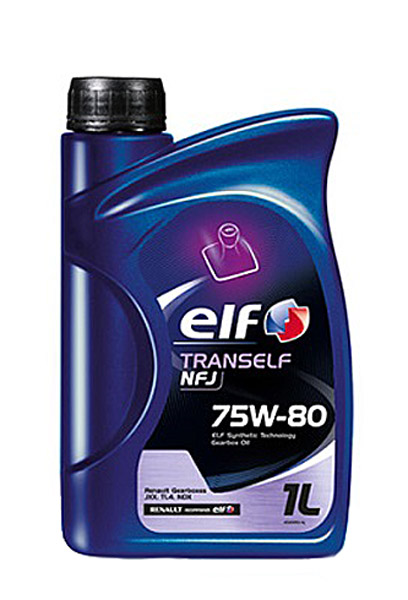 Масло трансмиссионное для МКПП ELF TRANSELF NFJ 75W-80, 1 л, № 158484