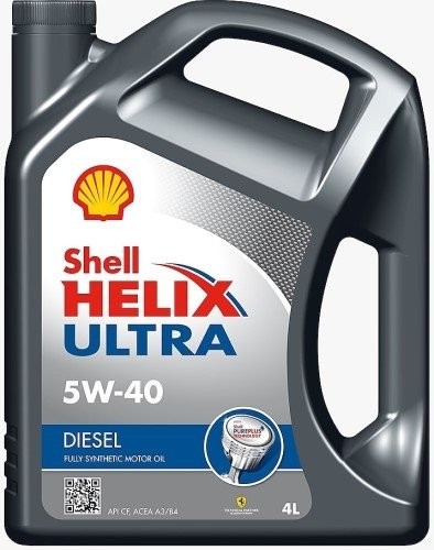 Масло моторное Shell Helix Diesel Ultra 5W-40 4 л (550046645)