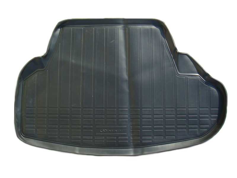 Коврик в багажник Infiniti Q50 '2013-> (седан) Novline-Autofamily (черный, полиуретановый)