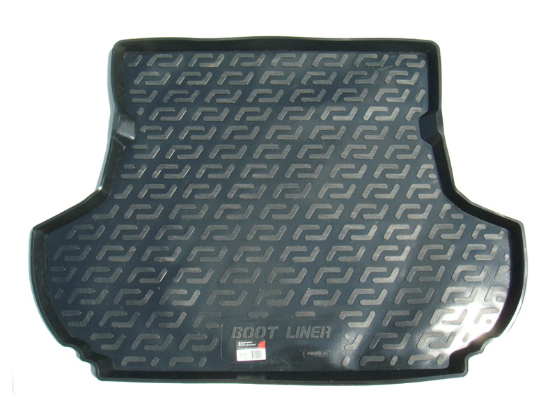 Коврик в багажник Citroen C-Crosser '2007-2012 (без сабвуфера) L.Locker (черный, резиновый)
