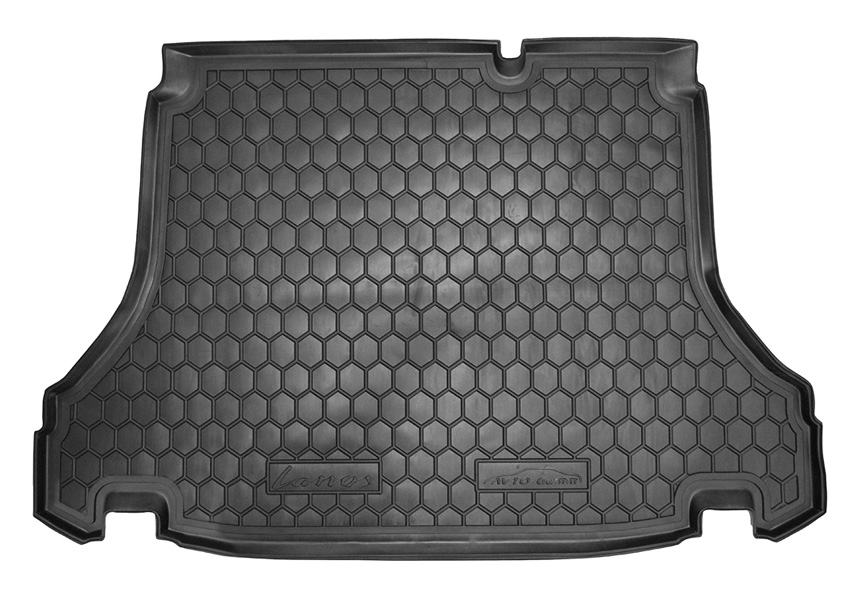Коврик в багажник ЗАЗ (ZAZ) Lanos/Sens '2009-> (седан) Avto-Gumm (черный, пластиковый)