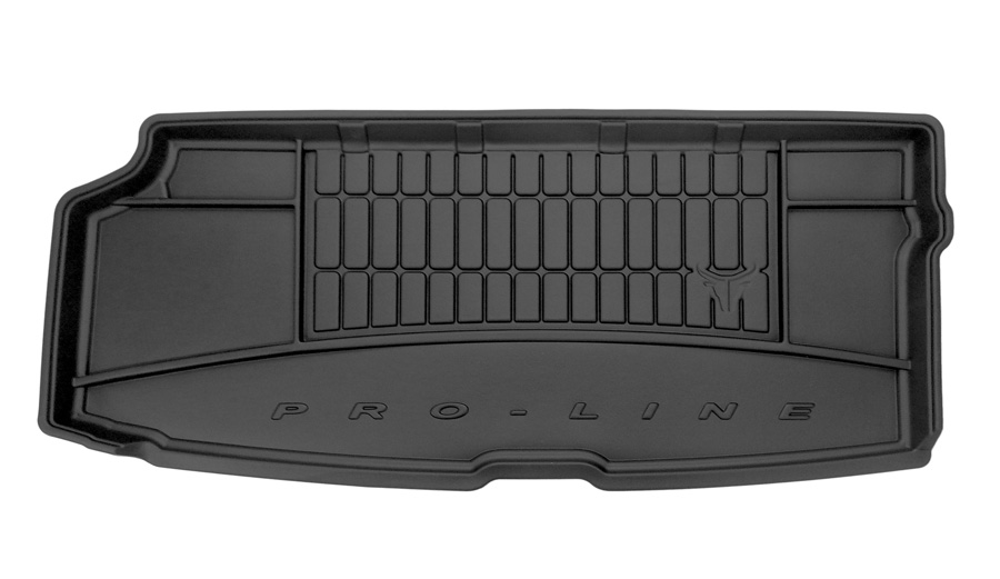 Коврик в багажник Volvo XC90 '2015-> (7-ми местный, короткий) Frogum (черный, резиновый)