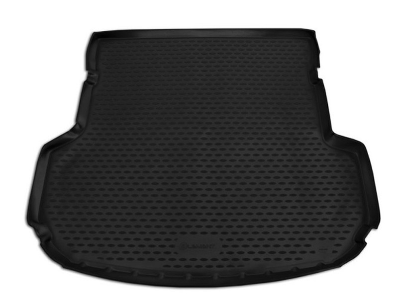 Коврик в багажник KIA Sorento '2014-2020 (5-ти местный) Cartecs (черный, полиуретановый)