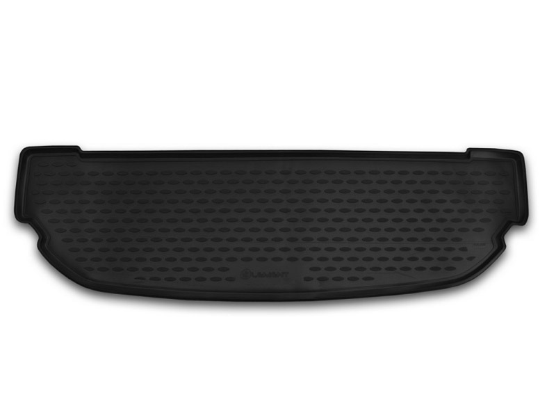 Коврик в багажник KIA Sorento '2014-2020 (7-ми местный, короткий) Cartecs (черный, полиуретановый)