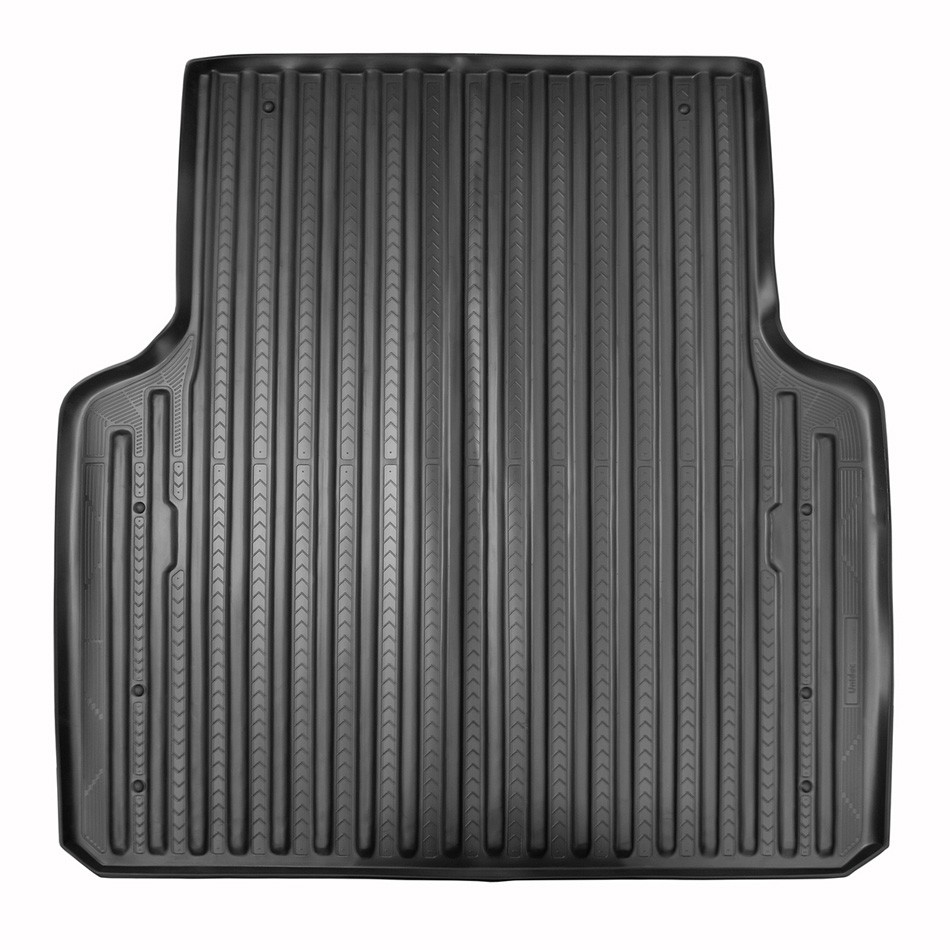 Коврик в багажник Mitsubishi L200 '2013-2016 (длинная база) Norplast (черный, полиуретановый)