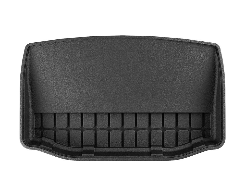 Коврик в багажник Tesla Model 3 '2018-> (задний, нижний) Frogum (черный, резиновый)