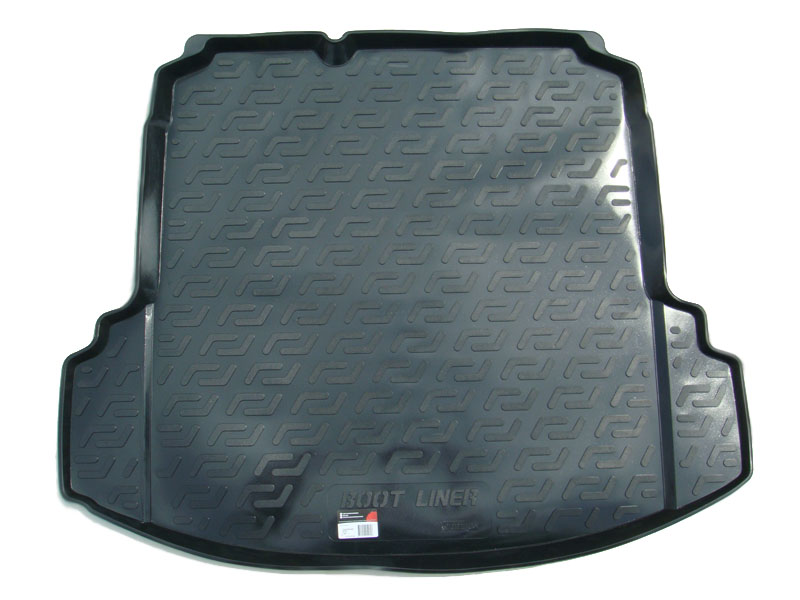 Коврик в багажник Volkswagen Jetta '2005-2010 (седан) L.Locker (черный, пластиковый)