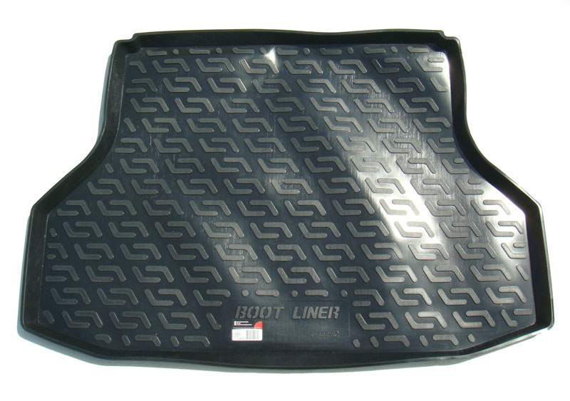 Коврик в багажник Daewoo Gentra '2013-> (седан) L.Locker (черный, пластиковый)