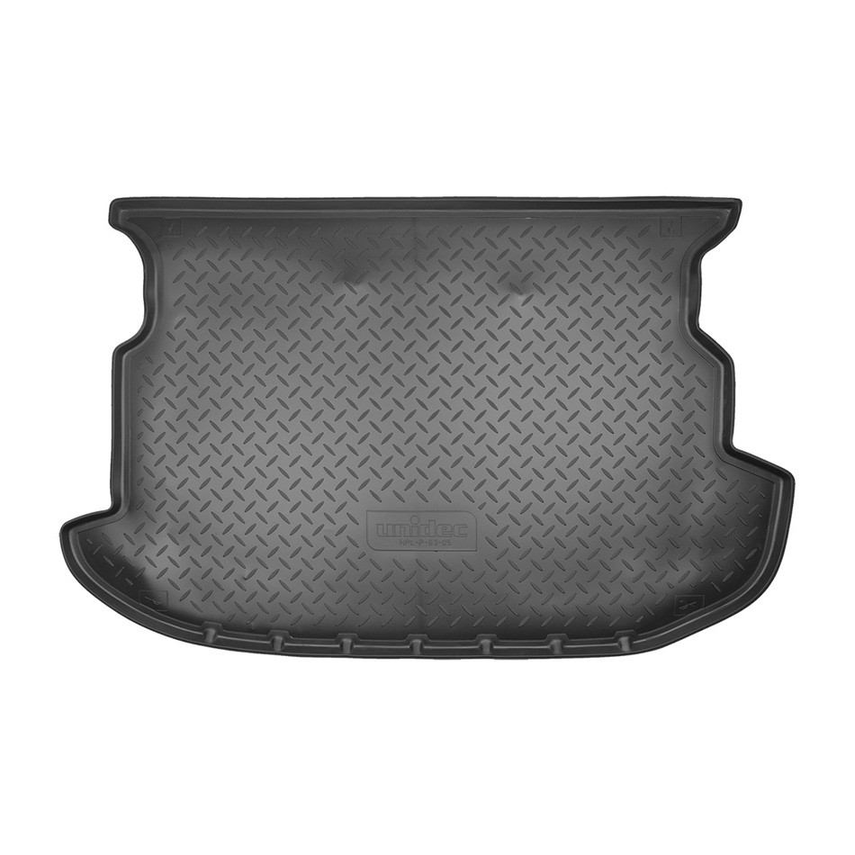 Коврик в багажник SsangYong Korando '2010-2019 Norplast (черный, пластиковый)