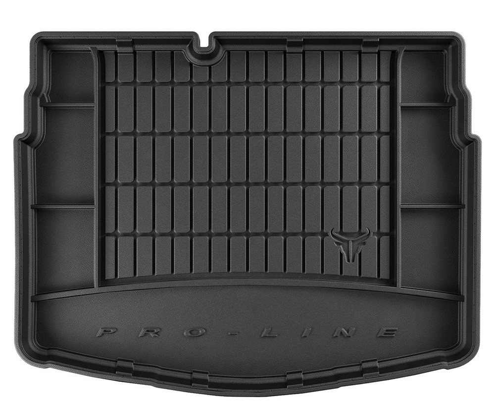 Коврик в багажник Nissan Juke '2019-> (нижний) Frogum (черный, резиновый)