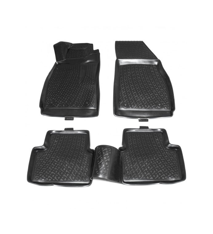 Коврики в салон Chevrolet Malibu '2011-2015 (3D) L.Locker (черные)