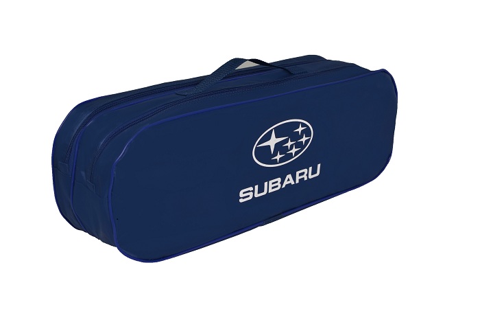 Сумка-органайзер в багажник Subaru синяя (03-032-2Д) Poputchik