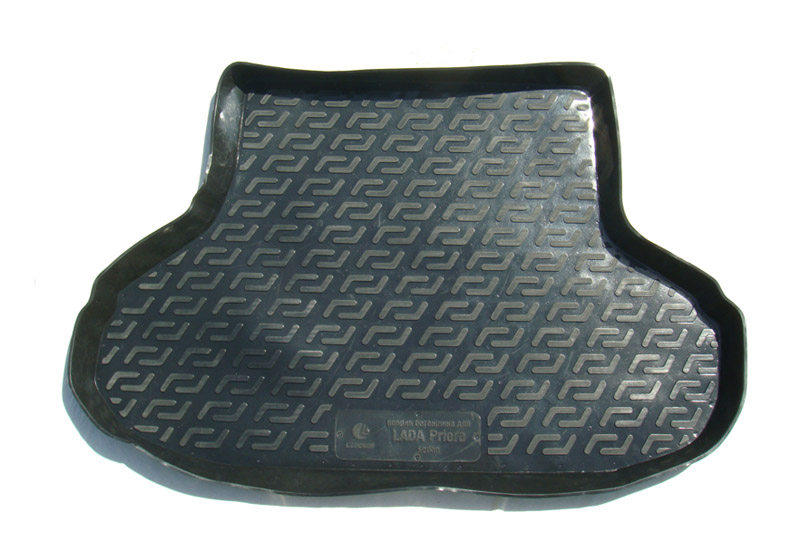 Коврик в багажник LADA (ВАЗ) Priora 2170 '2007-> (седан) L.Locker (черный, пластиковый)