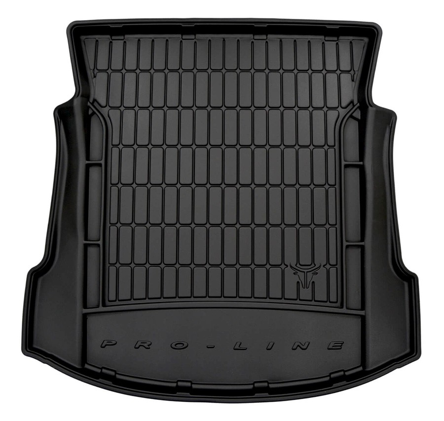 Коврик в багажник Tesla Model 3 '2018-> (задний, верхний) Frogum (черный, резиновый)