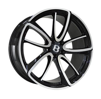 Диски R21 5x112 41 9.5J h 57.1 BN1040L GLOSS-BLACK-WITH-MATTE-POLISHED FORGED