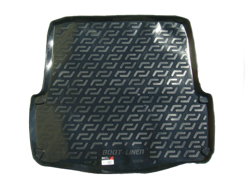 Коврик в багажник Skoda Octavia A5 '2004-2013 (универсал) L.Locker (черный, пластиковый)