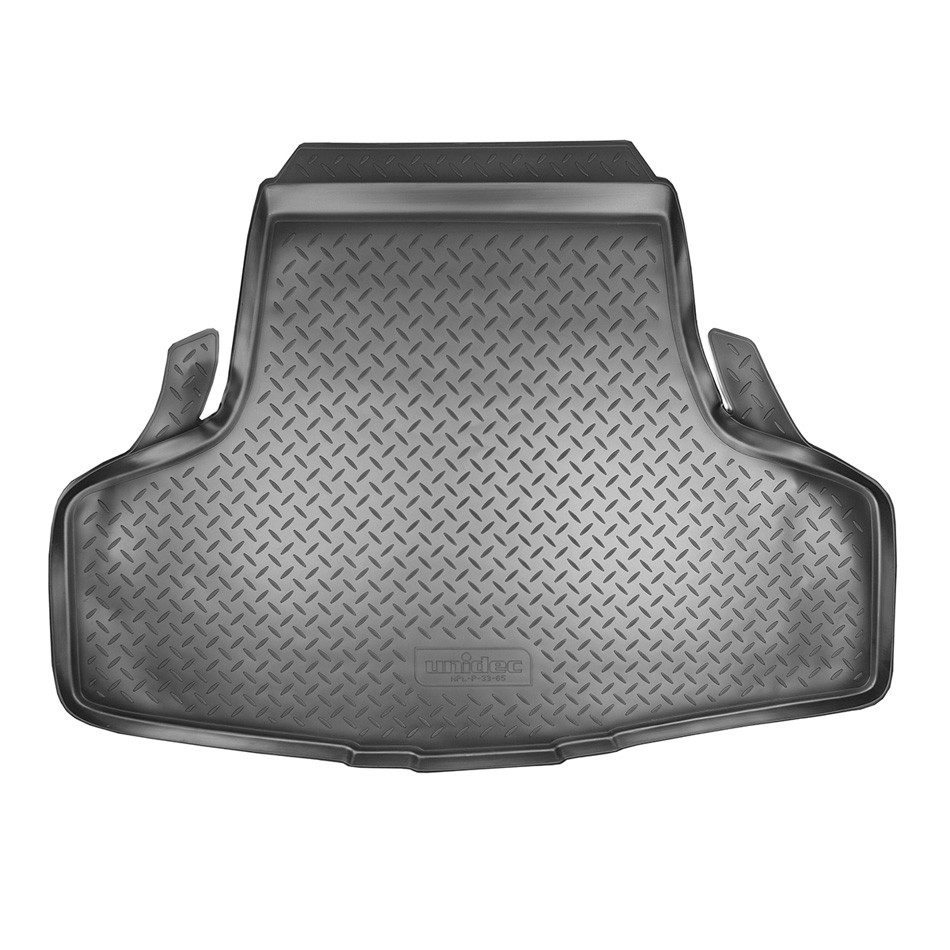 Коврик в багажник Infiniti Q70 '2013-> (седан) Norplast (черный, пластиковый)