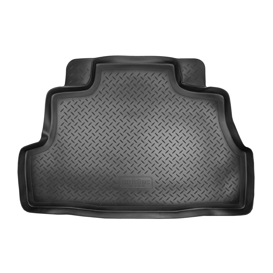Коврик в багажник Nissan Almera '2006-2013 (седан) Norplast (черный, пластиковый)