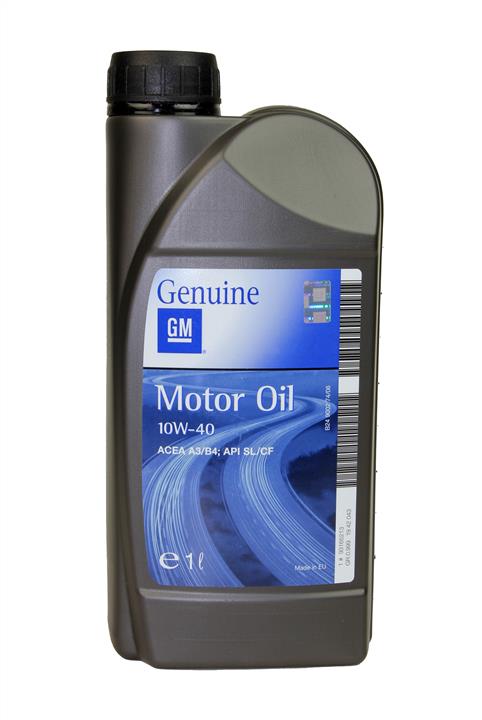 Масло моторное GM Motor Oil 10W-40 1 л (93165213)