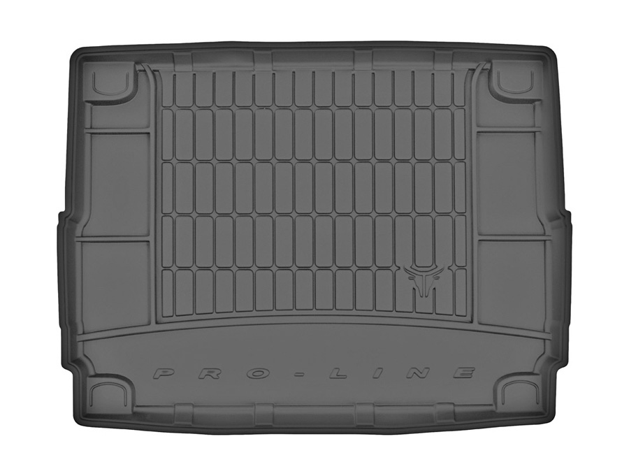 Коврик в багажник Peugeot 3008 '2009-2016 (нижний) Frogum (черный, резиновый)